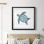 Bulle bleue tortue II - peinture encadrée-387274012-387274014
