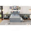 Lit en bois avec tête de lit avec prises de courant, lit extensible avec lit gigogne simple avec trois tiroirs de rangement, gris