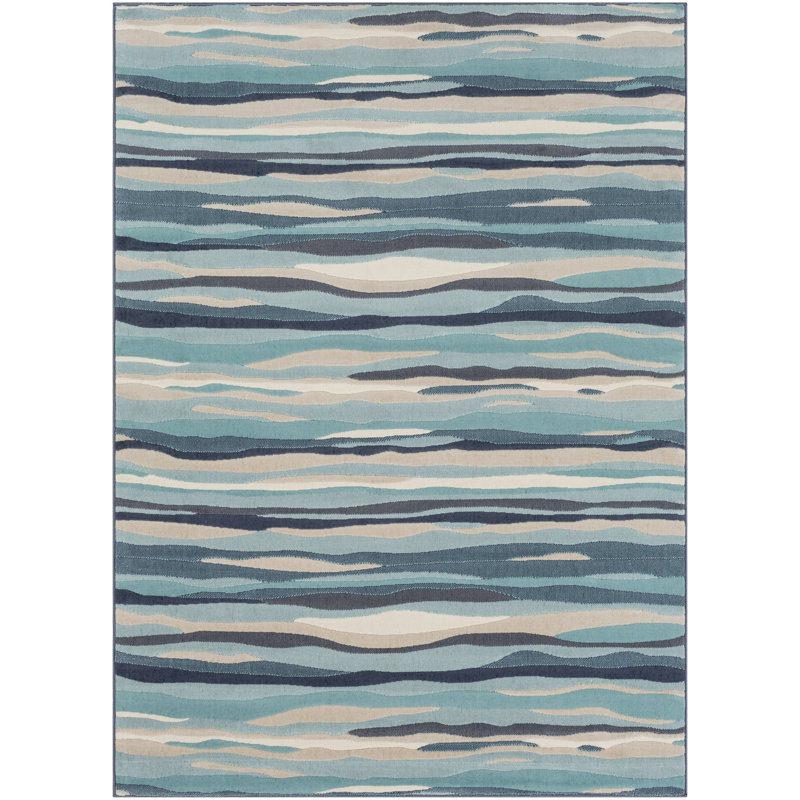 Mote Abstract Indoor Rug, Rectangle 2' x 3'