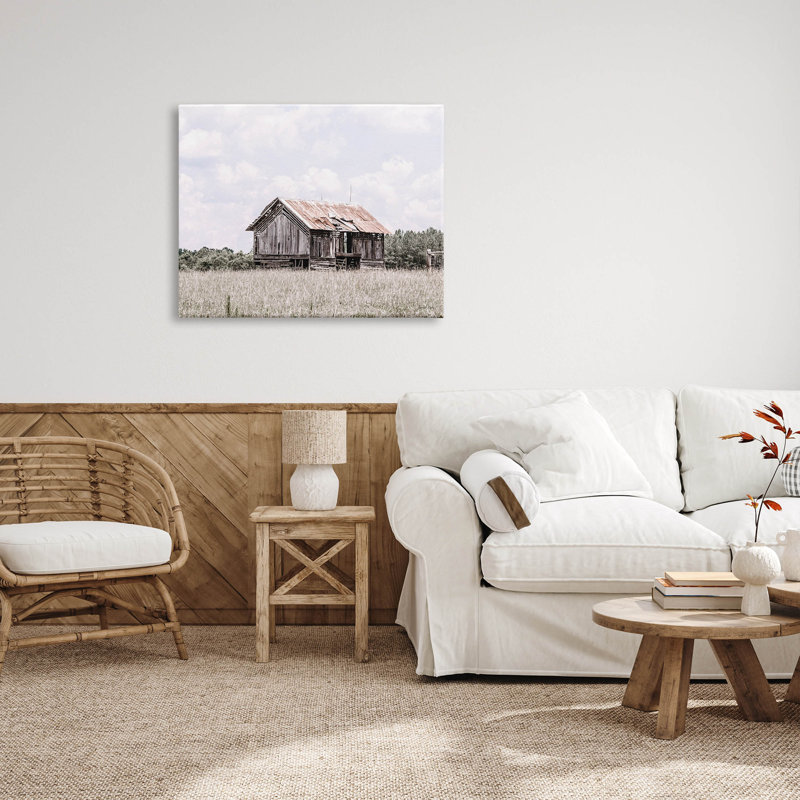 Art de giclée campagne champêtre par Jennifer Rigsby, H 30 po x l 40 po x P 1,5 po, Toile tendue
