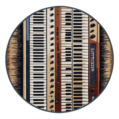  Tapis lavable avec synthétiseur