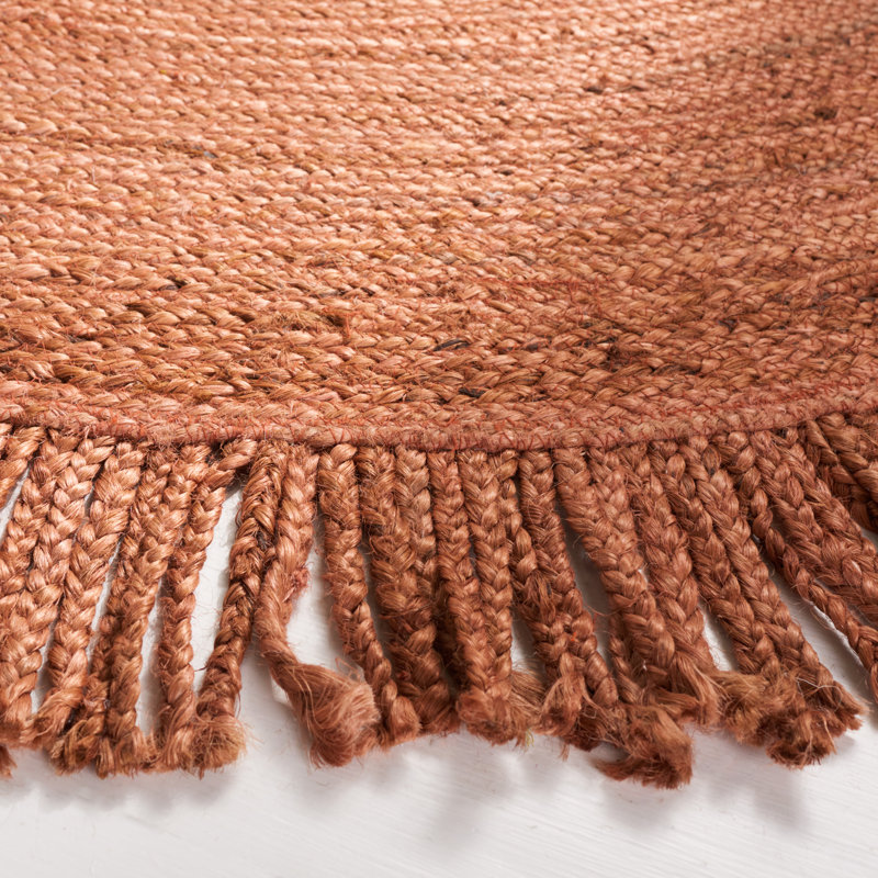 Galesville Handmade Jute Rug, Round 7'