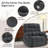 27.2'' Seat Width Dual Motor Power Recliner Lift Chair with Dual Heating, Infinite Position, Fabric Upholstered-1430358267