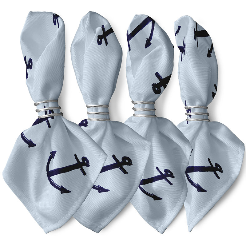Ensemble de serviettes 4 pièces Balmore, L 18 po x L 18 po, Empereur Bouddha