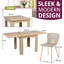 Ludden 4 - Person Dining Set
