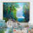 Brown Floater Framed
