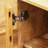 Knock Down Single Door Wooden Bedside Nightstand