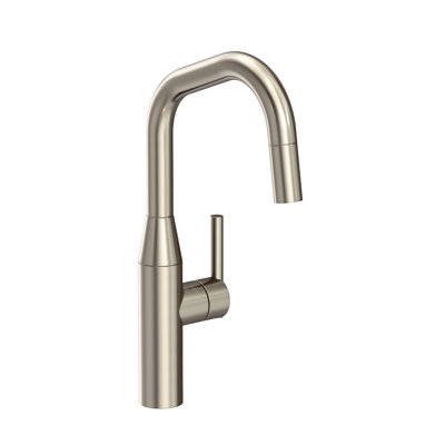 East Square Single Handle Pull Down Kitchen Faucet