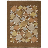 Vintage One-of-a-Kind Rectangle 5'6" X 7'8" Hand Knotted Area Rug