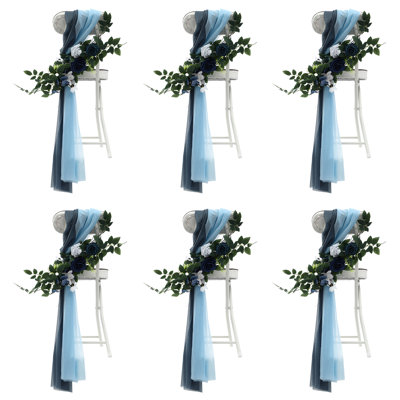 Chair Decorations Chair Sashes (Set of 6)