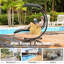Chaise longue suspendue Anokh avec support-773392950