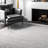 Zayan Moroccan Power Loom Performance Light Gray Rug-1478566661