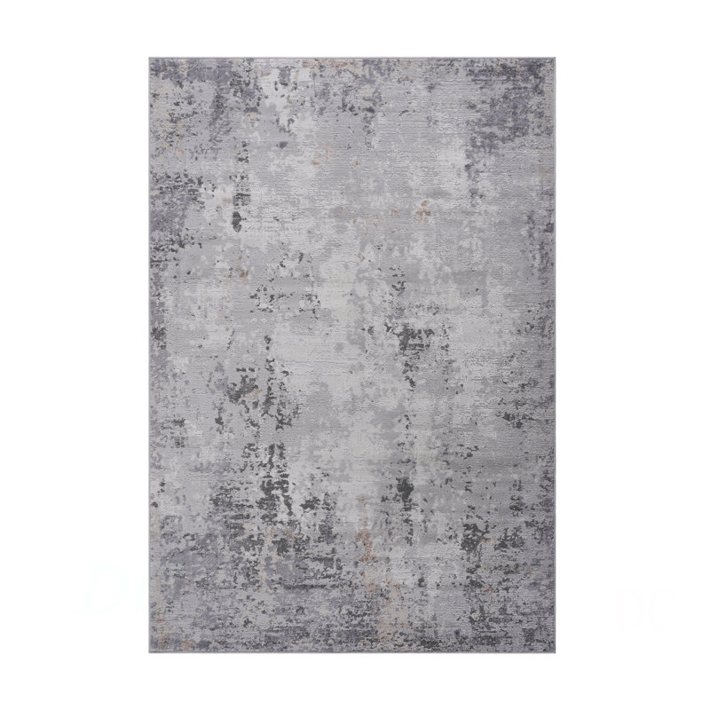 Collection 5X7  Abstract Area Rug, Rectangle 5'3" x 7'6"