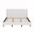 Upholstered Platform Bed With Wingback Headboard-1190642010-1190642004