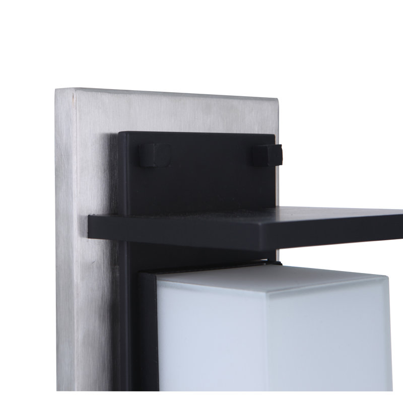 Harald Wall Light, Stainless Steel/Midnight