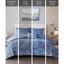 Édredon en velours simple / simple TG - Pervenche bleue écrasée avec bourre, édredon, 2 taies décoratives, 1 coussin décoratif, literie confortable lavable à la machine dans une taie décorative diamant-121054719-121054720
