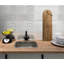 11.9"X 11.9" Polished Glass Brick Tile-61386126