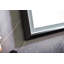 Miroir de salle de bain 84 po x 48 po à DEL avec cadre en aluminium, miroir de meuble-lavabo mural, anti-buée, mémoire, 3 couleurs, réglable en continu-264624902