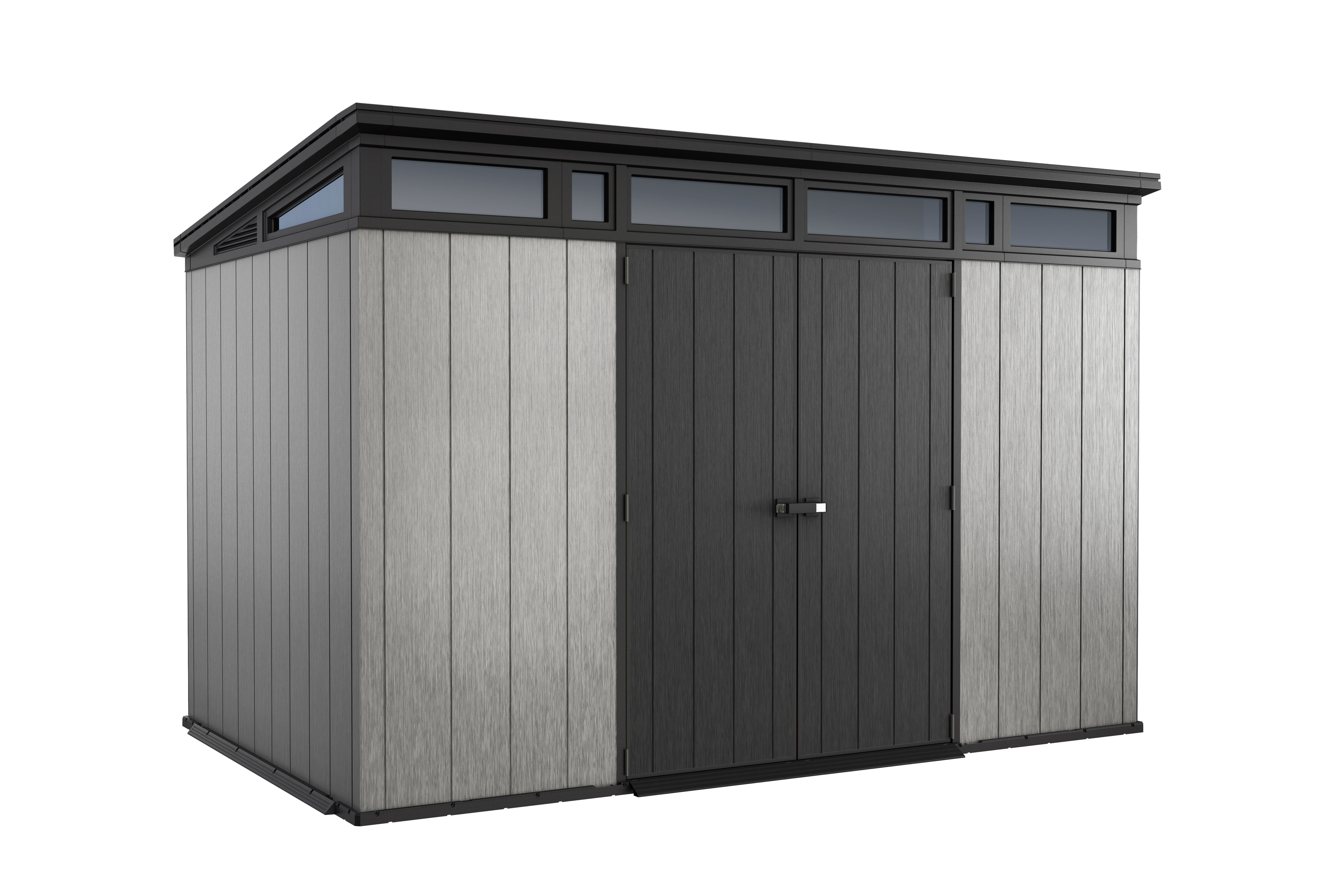 Keter Artisan 11x7 ft. Modern Durable Resin Outdoor Storage Shed With