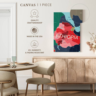 Aliaz Ethiopia Detailed Map