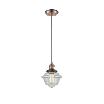 Luminaire suspendu simple à 1 lumière Clarksburg