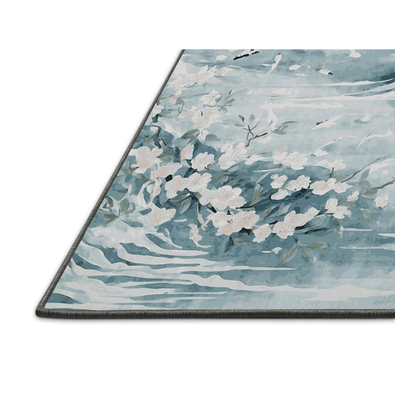 Silky Soft Plush Gray Area Rug, Rectangle 5' x 8'