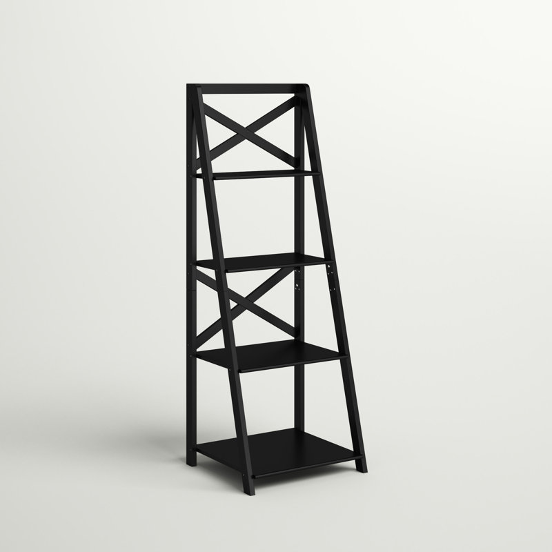 Bibliothèque échelle Aurora H 56,3 "x l 20", Noir