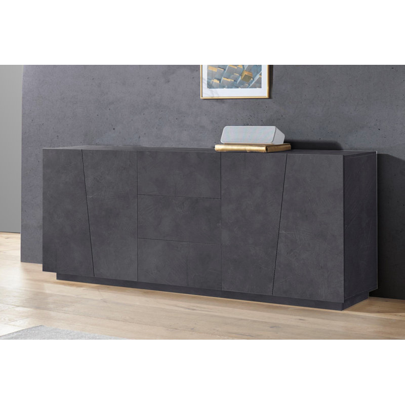 Bayonne 220cm Sideboard, Ardesia Grey