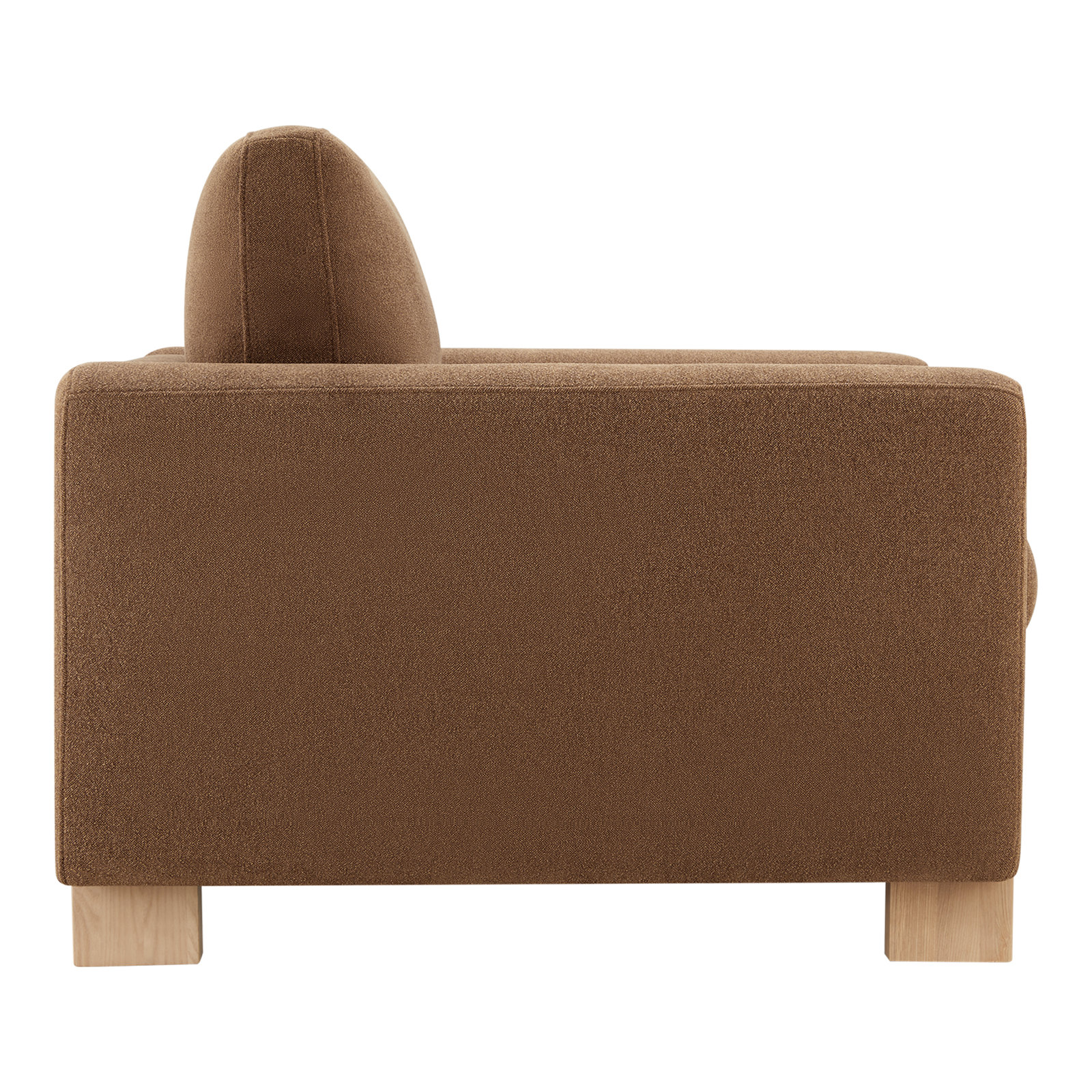 Adika Upholstered Armchair, Elite Camel Textured Weave