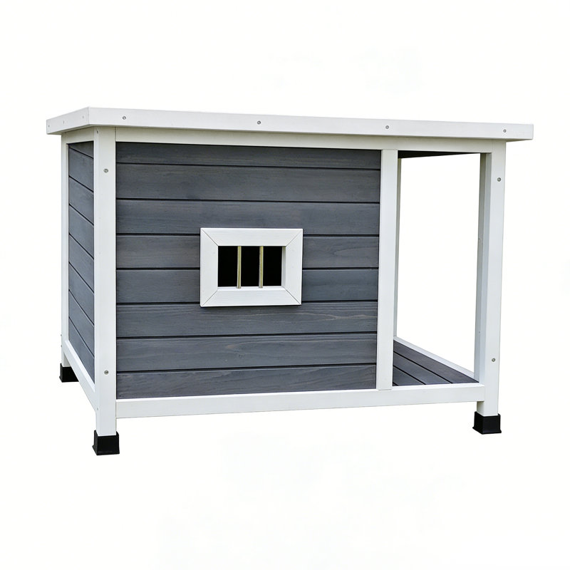 Abri pour animaux de compagnie gris