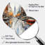 Collage du quartier des affaires de New York, reproduction d'art asymétrique en métal, sculpture murale en métal de forme irrégulière-110502234