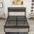 Bloomington Metal Platform Bed with Headboard-1001268078-1001268064
