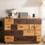 55.12" Brown Standard Solid Wood Accent Chest