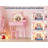 Kids Vanity Table with Lights & Mirror, Bear-Shaped Princess Makeup Set with Storage Drawers-1867791690