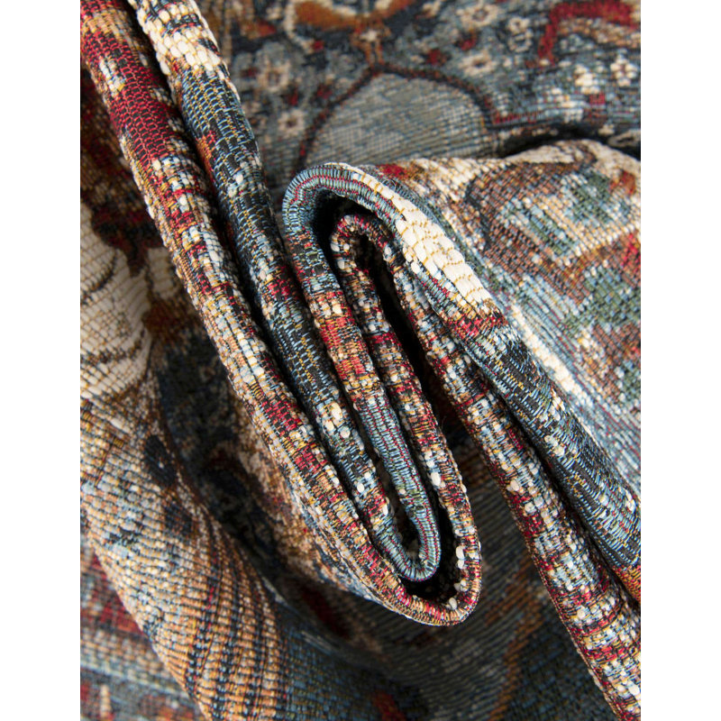 Indoor/Outdoor Traditional Area Rug, Square 10'
