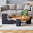 The Detachable Double-Decker Coffee Table, The Stylish Design Is More Precious, And The Detachable Design Can Make The Use Of Space More Flexible And Suitable For Various Scenes.-114223286
