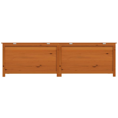 Water Resistant Fir Solid Wood Deck Box by VidaXL