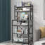 Houon 58cm Metal Standard Baker's Rack with Microwave Compatibility with Wine Bottle Storage-1008939544