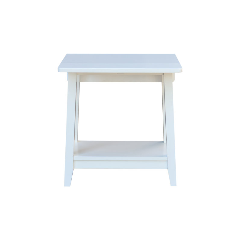 Table de bout Keiandre, Blanc