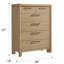 Commode 6 tiroirs Julira