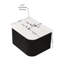 DINA 36'' Wall Mounted Plywood Cabinet With Carrara White Sintered Stone Countertop-86300466-86300465