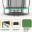 Beyong Round Backyard Trampoline with Safety Enclosure-99211429