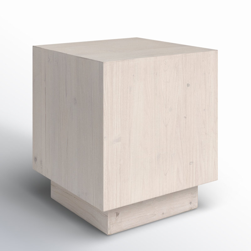Neptunia Solid Wood End Table