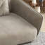 Canapé moderne moderne en tissu gris