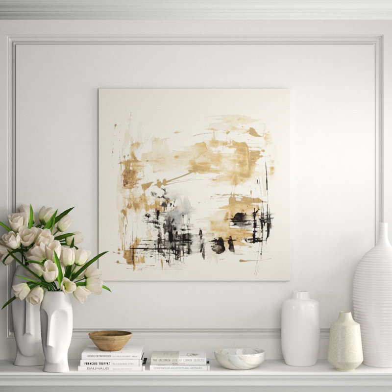 Color Turmoil IV Print by Sara Brown, 36" H x 36" W, Outdoor