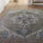 Beesley Machine Washable Green/Blue Rug-834638155