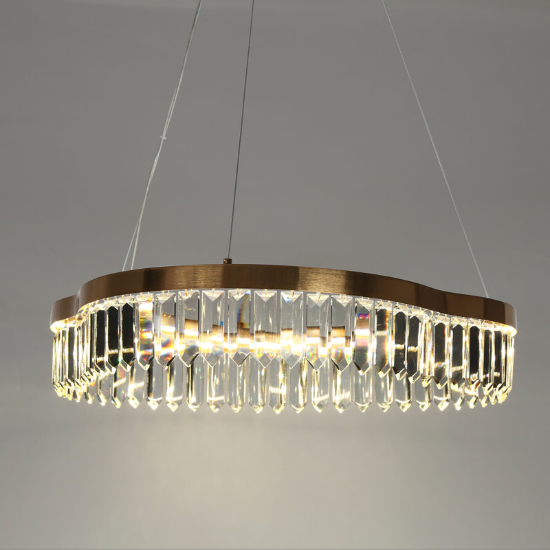 Lustre en cristal à DEL Josse
