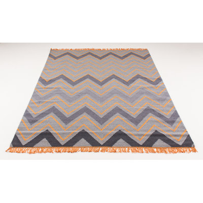 Tulane Chevron Hand Woven Area Rug