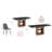 Modern Extendable Dining Table Sets With Storage For Kitchen And Dining