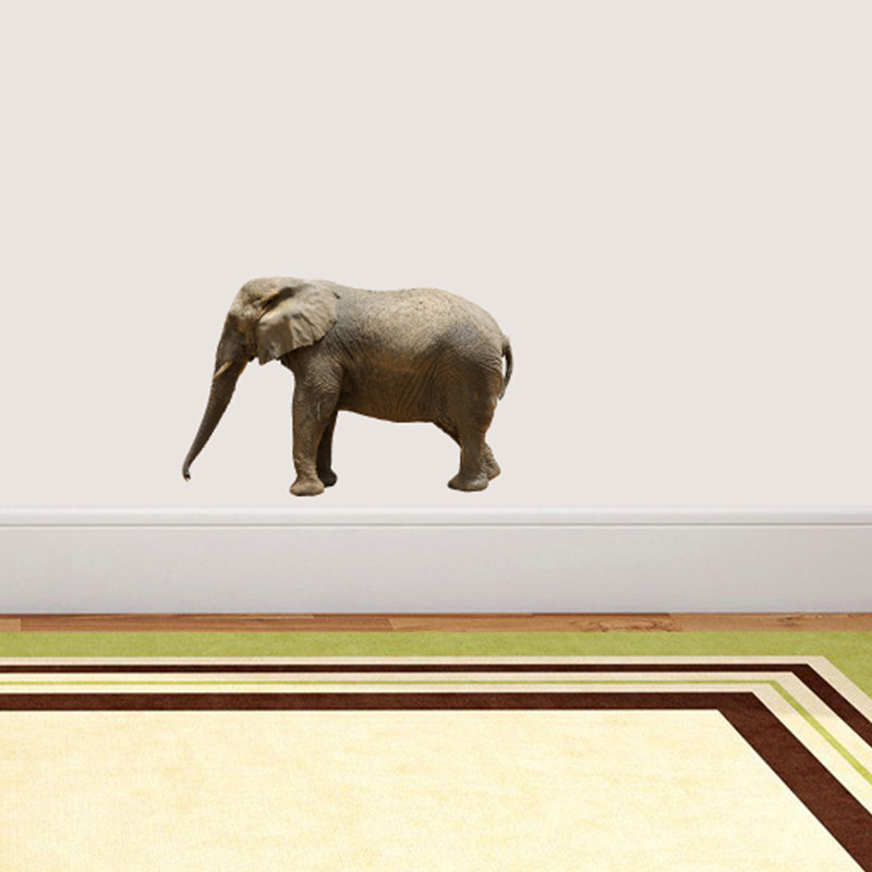 Animals Wall Decal, 12" H x 18" W